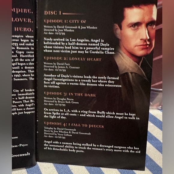🦇One of a Kind, Award Winning Angel Season One on DVD - Picture 10 of 16